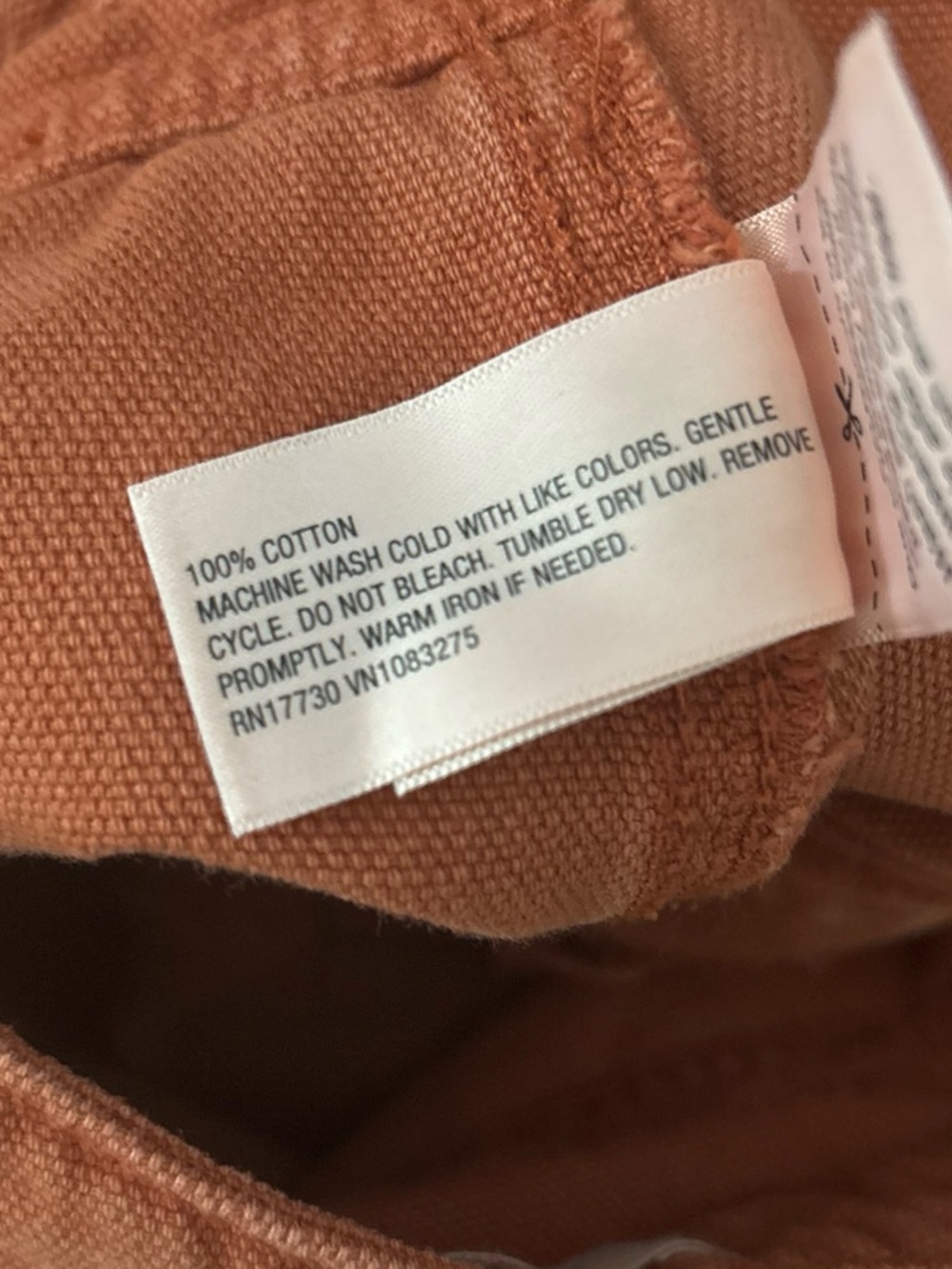 Universal Thread Orange High Rise Utility Short - Picture 7 of 7